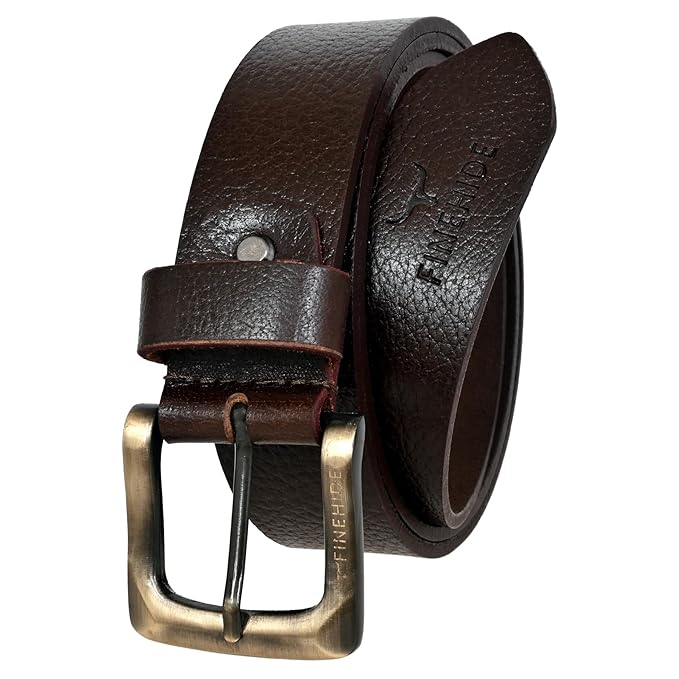 Cocoa Grain Brass Roller Belt