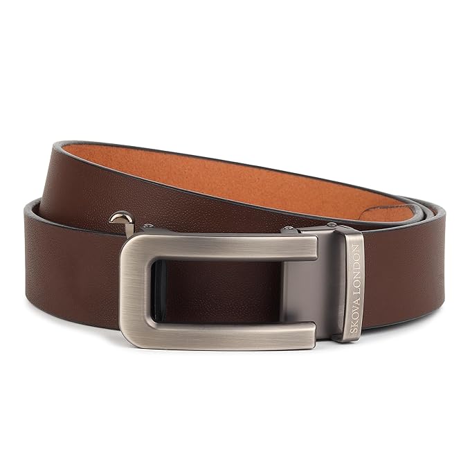 Open Arc Cocoa Formal Belt